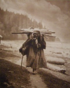 A Gatherer of Faggots at Neah Bay