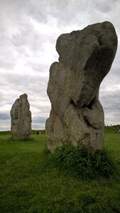 Archeology neolithic menhir photo