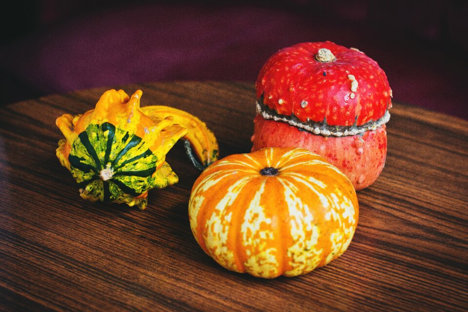 Pumpkin pumpkins table