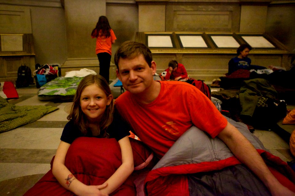 Archives sleepover - National Archives Rotunda Sleepover (12182212595)
