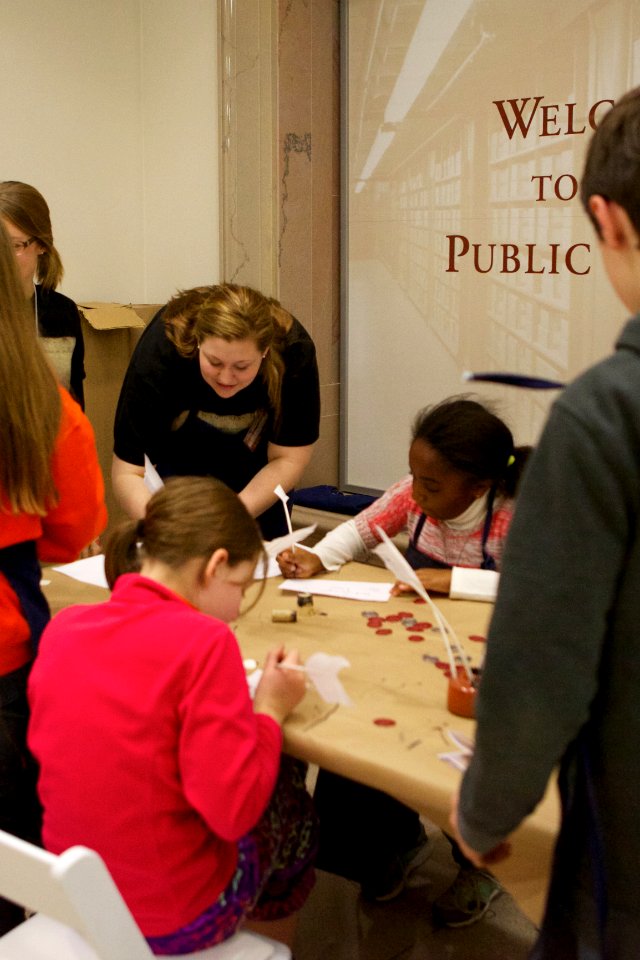 Archives sleepover - National Archives Rotunda Sleepover (12182263445) photo