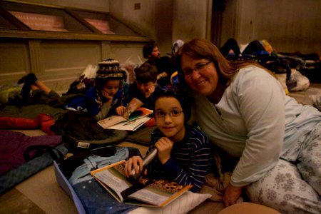 Archives sleepover - National Archives Rotunda Sleepover (12182206825)
