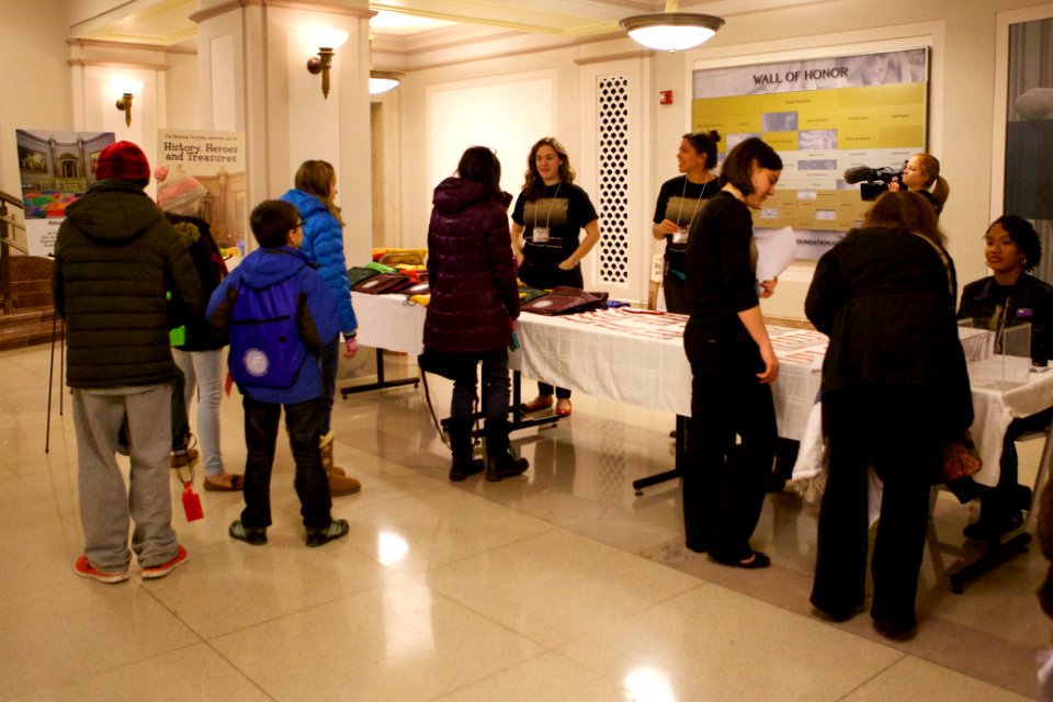 Archives sleepover - National Archives Rotunda Sleepover (12182285035)