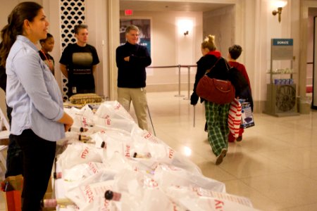 Archives sleepover - National Archives Rotunda Sleepover (12182847943)