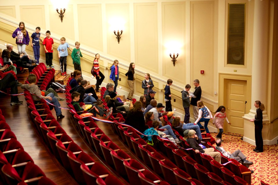 Archives sleepover - National Archives Rotunda Sleepover (12182853433)