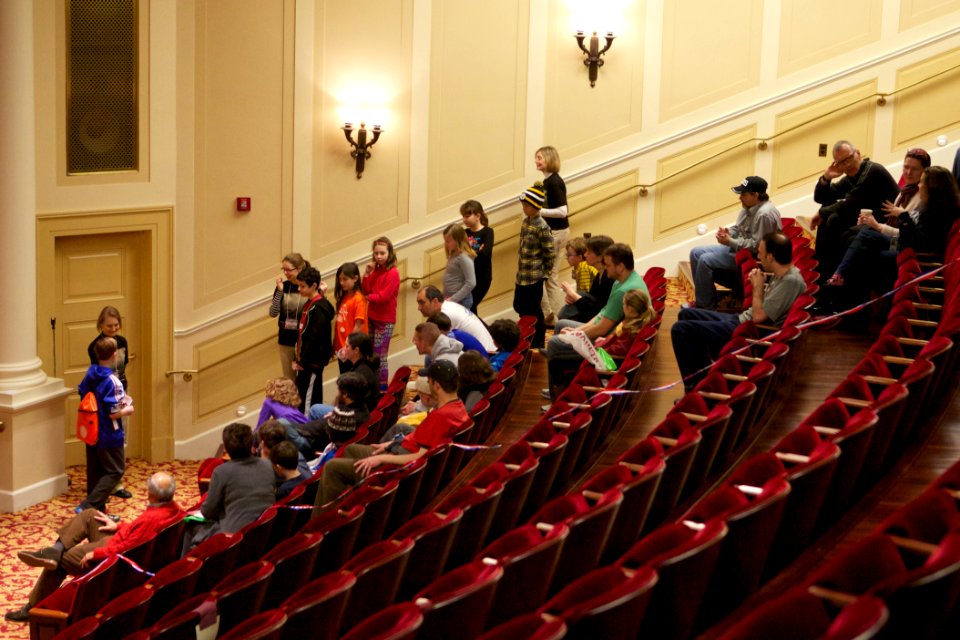 Archives sleepover - National Archives Rotunda Sleepover (12182621365)