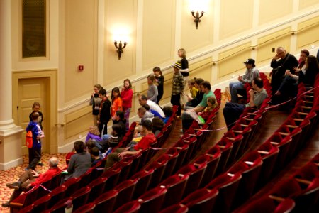 Archives sleepover - National Archives Rotunda Sleepover (12182621365)