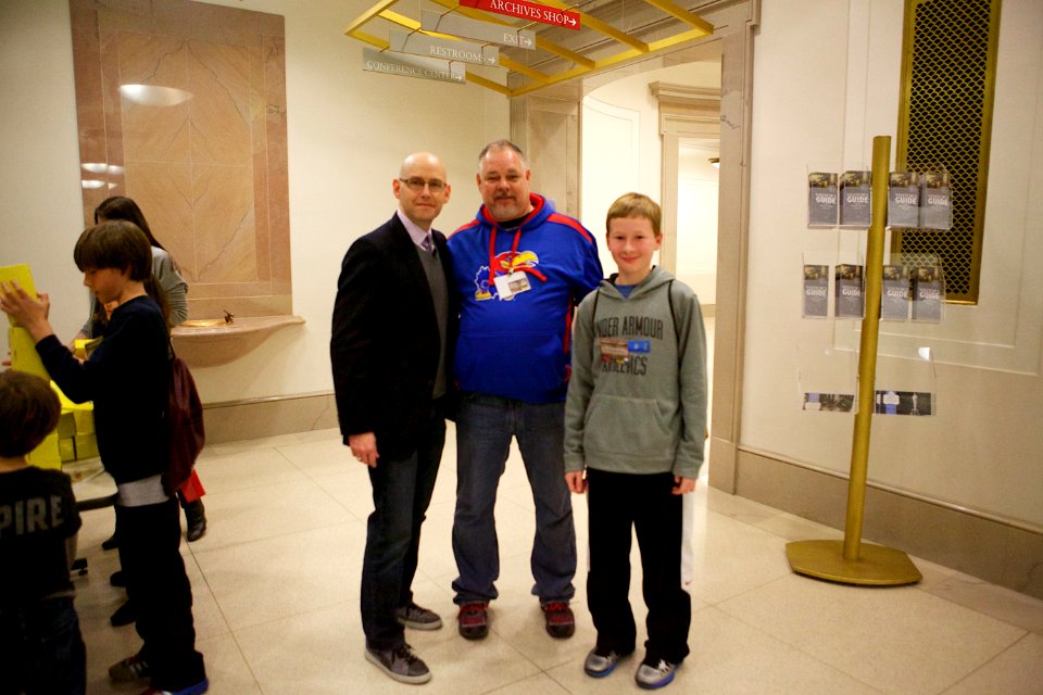 Archives sleepover - National Archives Rotunda Sleepover (12182881856)