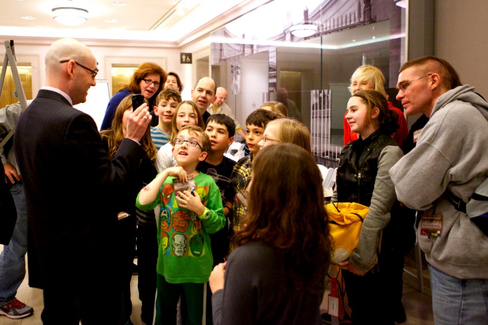 Archives sleepover - National Archives Rotunda Sleepover (12182641794)