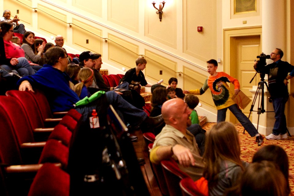 Archives sleepover - National Archives Rotunda Sleepover (12182889676)