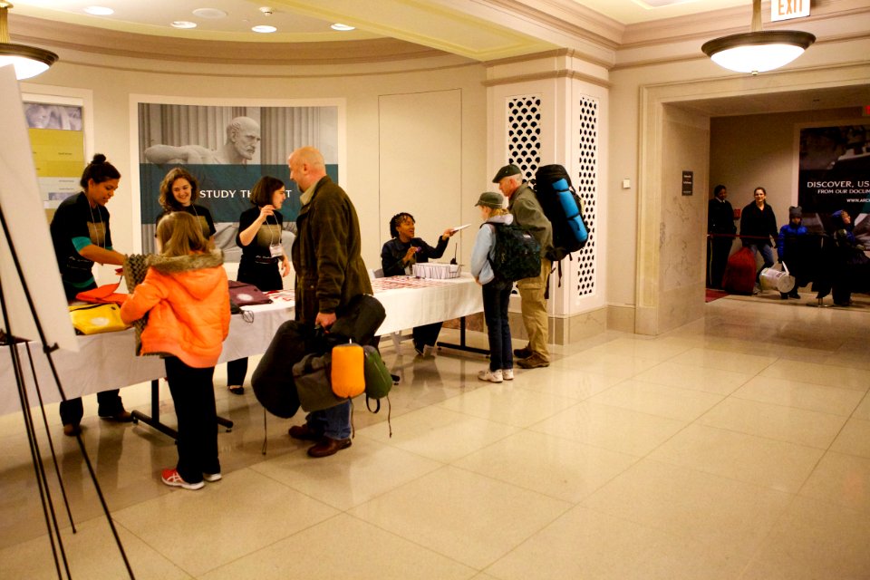 Archives sleepover - National Archives Rotunda Sleepover (12182512133)