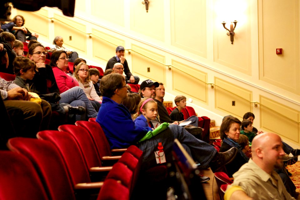 Archives sleepover - National Archives Rotunda Sleepover (12182687964)