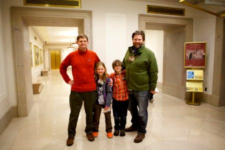 Archives sleepover - National Archives Rotunda Sleepover (12182683704)
