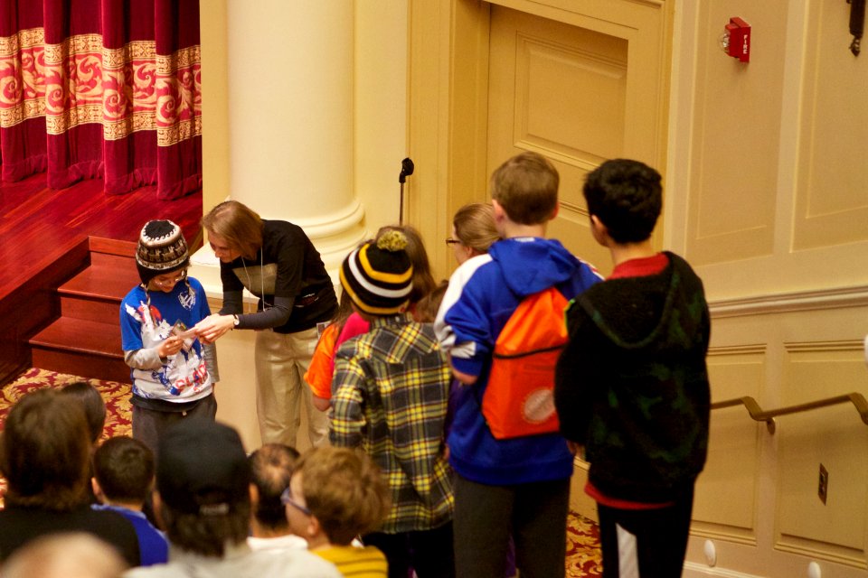 Archives sleepover - National Archives Rotunda Sleepover (12182619735)