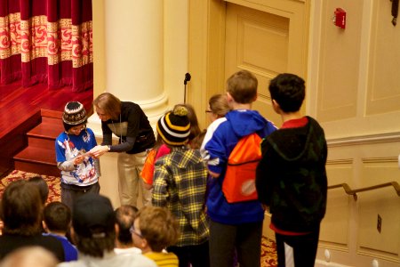 Archives sleepover - National Archives Rotunda Sleepover (12182619735)