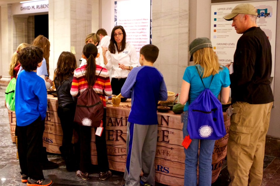 Archives sleepover - National Archives Rotunda Sleepover (12183244706)