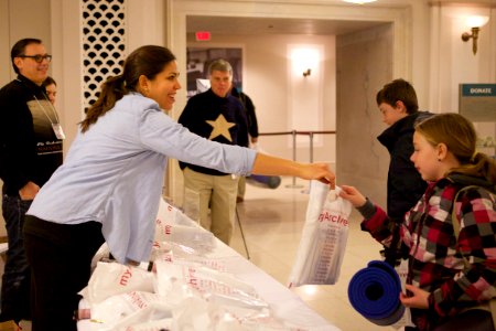 Archives sleepover - National Archives Rotunda Sleepover (12182847033)