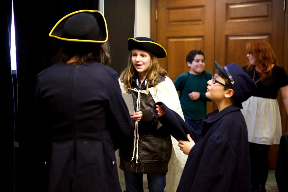Archives sleepover - National Archives Rotunda Sleepover (12182849236)