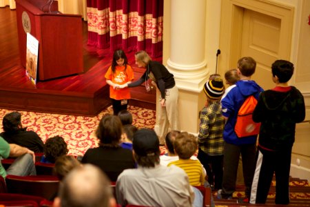 Archives sleepover - National Archives Rotunda Sleepover (12182852753)