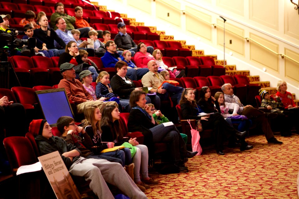 Archives sleepover - National Archives Rotunda Sleepover (12182662574)