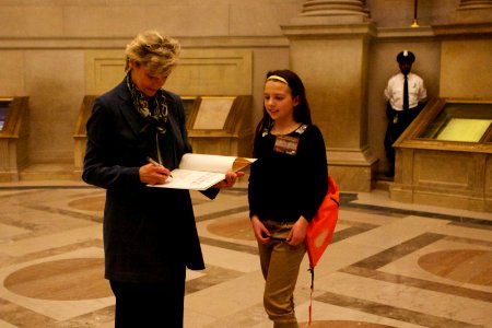 Archives sleepover - National Archives Rotunda Sleepover (12182670634)