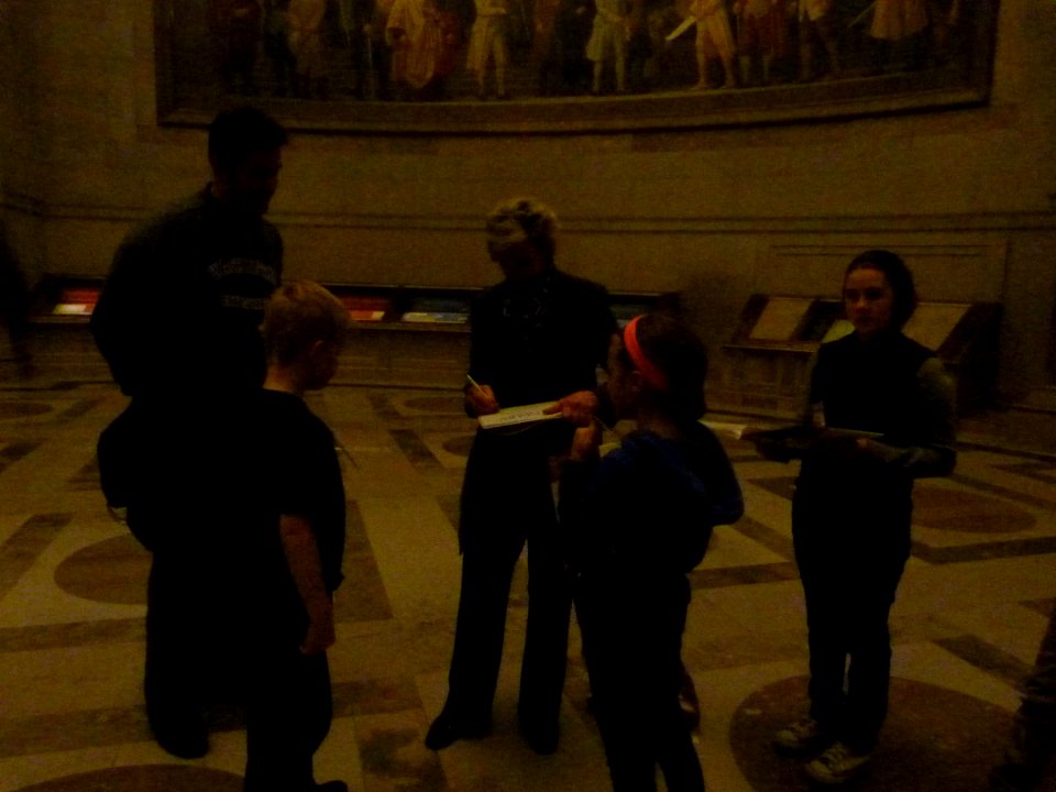 Archives sleepover - Rotunda Sleepover (12209301533)