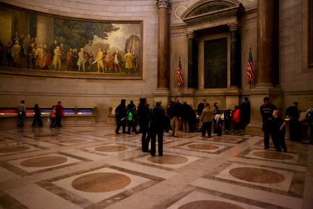 Archives sleepover - National Archives Rotunda Sleepover (12182884396)