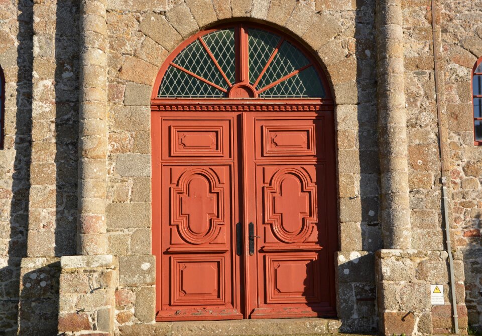 Cherrueix ille et vilaine portal church architecture photo