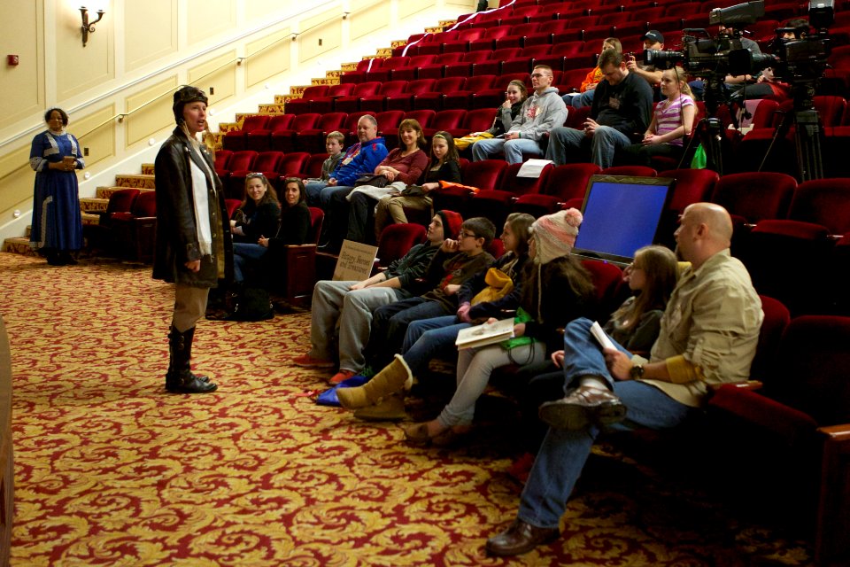 Archives sleepover - National Archives Rotunda Sleepover (12182895966)