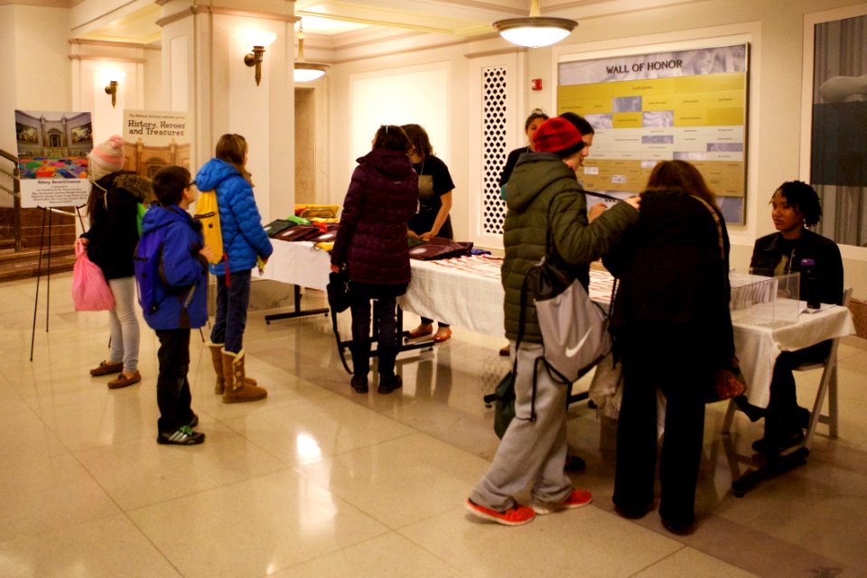 Archives sleepover - National Archives Rotunda Sleepover (12182901196)