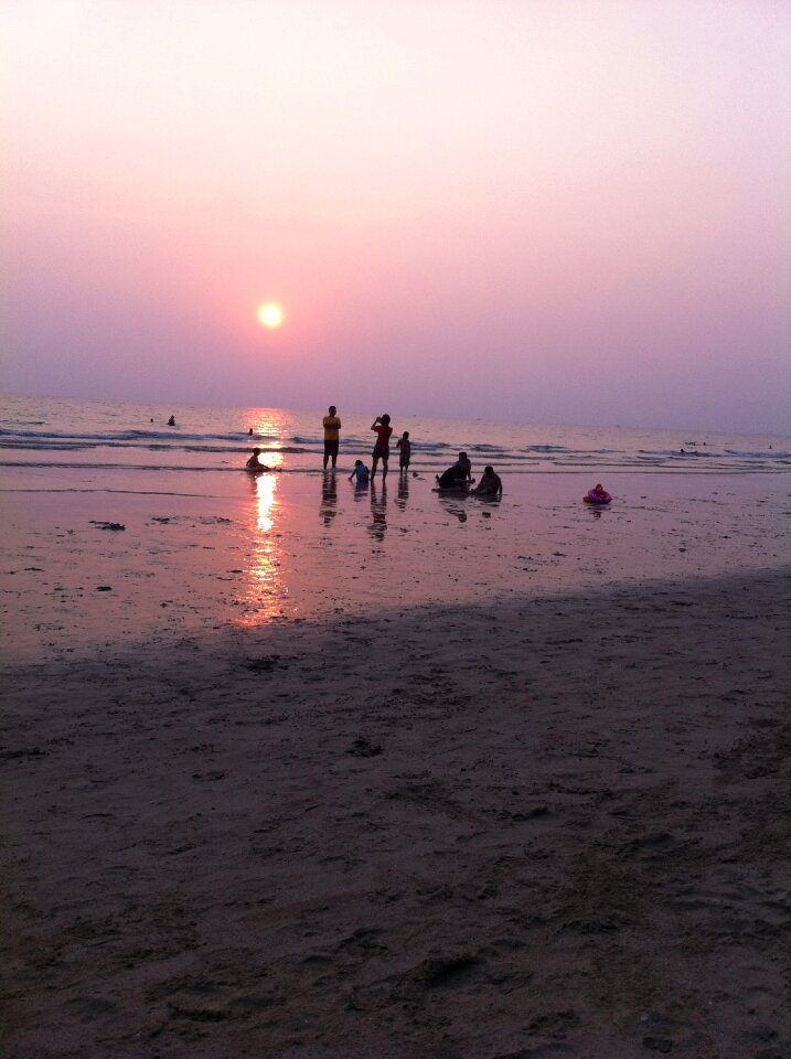 Summer beach water