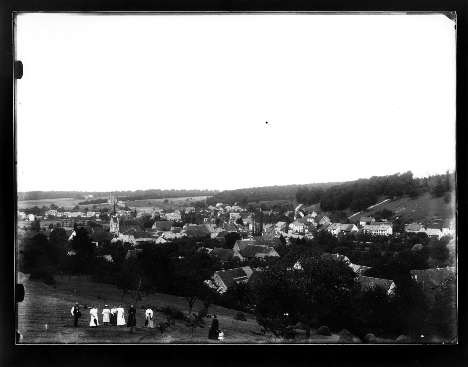 ArCJ - Boncourt, Vue générale - 137 J 1844 c