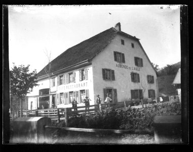 ArCJ - Auberge de l'Aigle - 137 J 1044 a