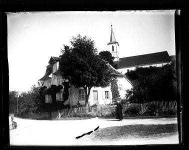 ArCJ - Damphreux, Eglise et cure - 137 J 810 a