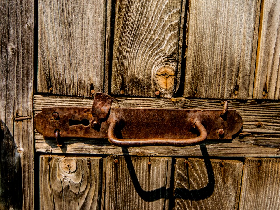 Crack key wood texture