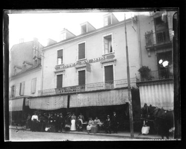 ArCJ - F-Lourdes, Hôtel du Midi - 137 J 926 a