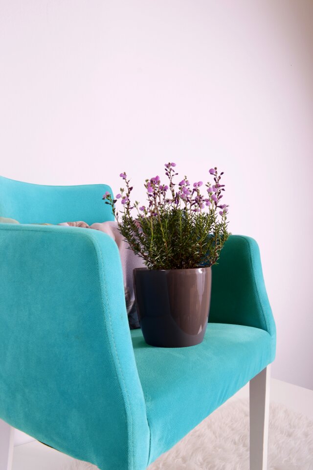 Chair pot pottery