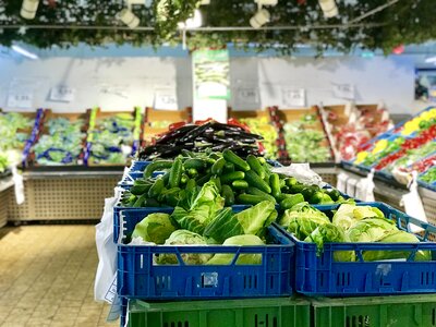 Shop sale supermarket photo