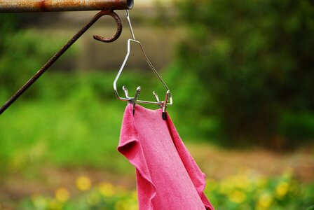 Clothes rack towel iron frame