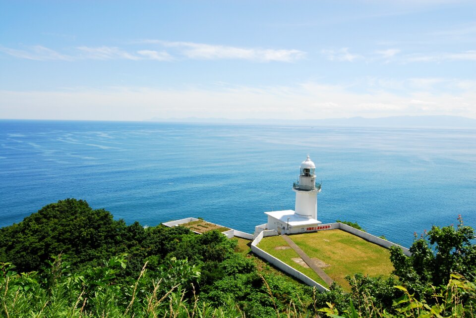Landscape marine lighthouses