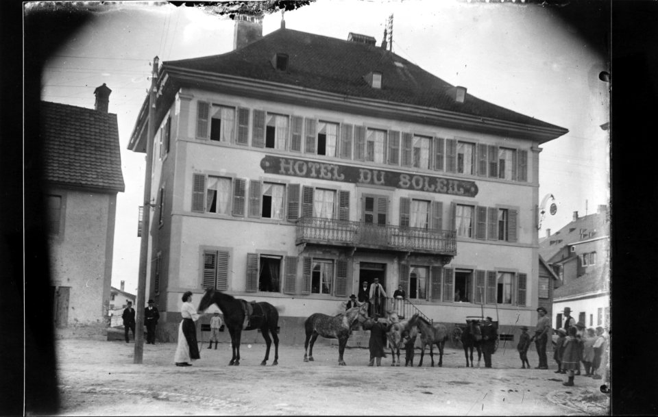 ArCJ - Le Noirmont, Hôtel du Soleil - 137 J 127 b