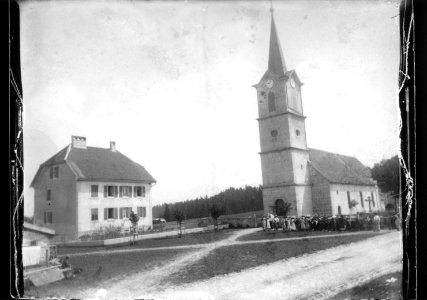 ArCJ - Lajoux, Eglise et cure - 137 J 2902 a
