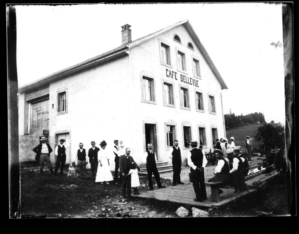 ArCJ - Le Noirmont, Café Bellevue - 137 J 1116 a