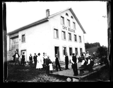 ArCJ - Le Noirmont, Café Bellevue - 137 J 1116 a