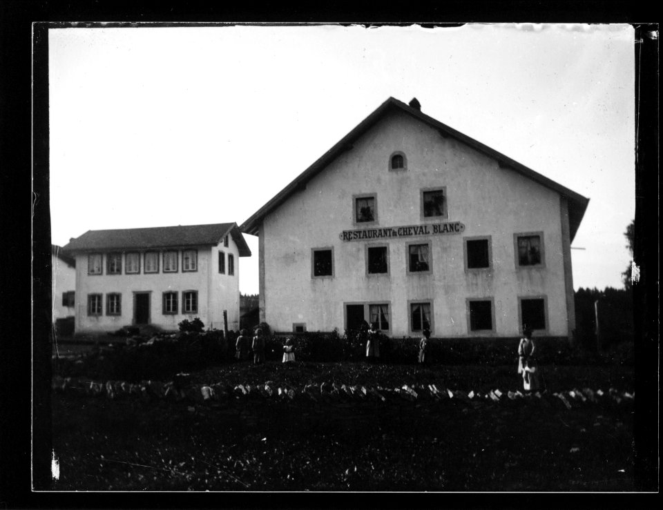 ArCJ - Le Noirmont, Le Peu Péquignot, Restaurant du Cheval-Blanc - 137 J 1352 a