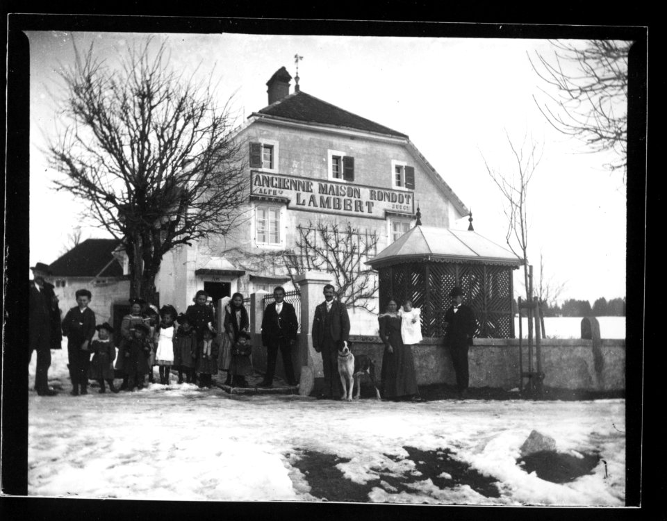 ArCJ - Les Bois, Alphonse Lambert- ancienne maison Rondot - 137 J 579 a