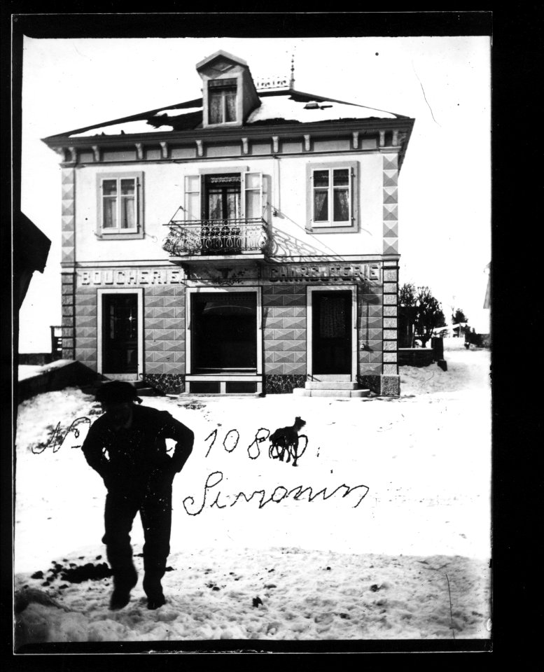 ArCJ - Les Bois, Boucherie-charcuterie - 137 J 2388 a