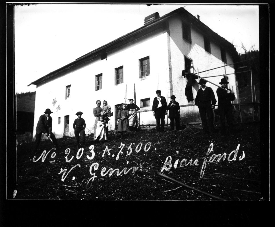 ArCJ - Les Bois, Biaufond, Maison - 137 J 2066 a