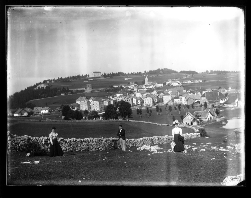 ArCJ - Le Noirmont, Vue générale - 137 J 1864 c