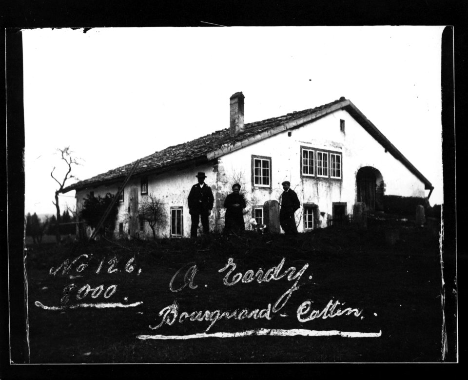 ArCJ - Les Bois, Bourquard-Cattin, Maison - 137 J 1891 a